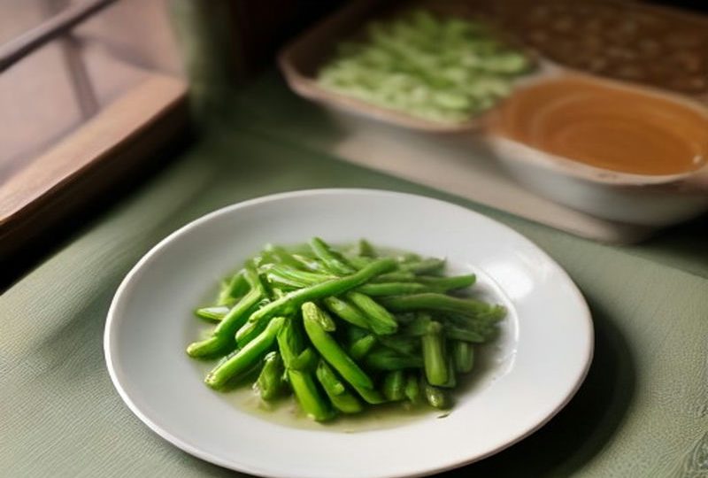 Quick Green Beans with Garlic (干煸四季豆（快手版）) — Chinese recipe