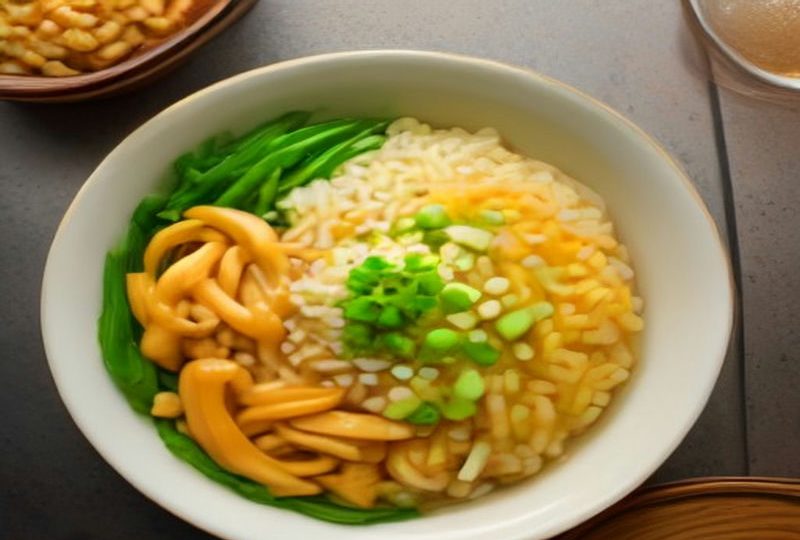 Ginger Scallion Poached Chicken Bowl (葱姜水煮鸡胸碗) — Chinese recipe