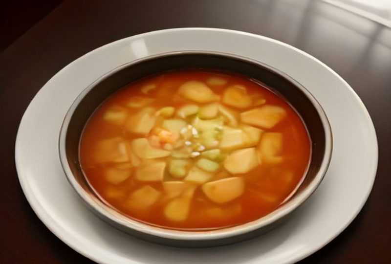 Shrimp and Tofu Hot Pot for One (虾仁豆腐清汤锅) — Chinese recipe