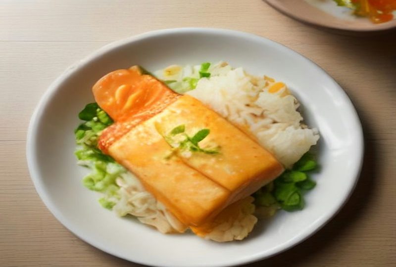 Steamed Cod with Napa Cabbage (娃娃菜蒸鳕鱼) — Chinese recipe